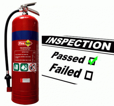 portable fire extinguisher inspection