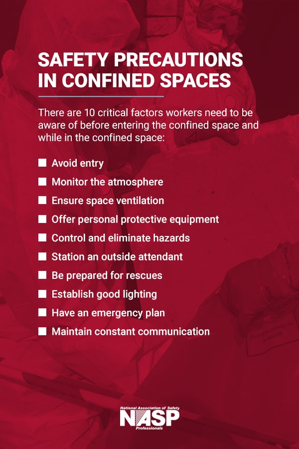 Guide To Confined Spaces Types Of Confined Spaces Nasp
