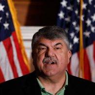 WASHINGTON, DC - JUNE 28: AFL-CIO President Richard Trumka speaks during a news conference at the U.S. Capitol June 28, 2018 in Washington, DC. Congressional Democrats are hoping to enact legislation to protect the rights of public sector works to unionize following the Supreme Court's recent decision in the Janus v AFSCME case. (Photo by Aaron P. Bernstein/Getty Images)