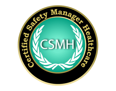 Certified Safety Manager Healthcare Logo