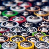 Variety of batteries.