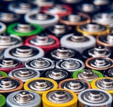 Variety of batteries.