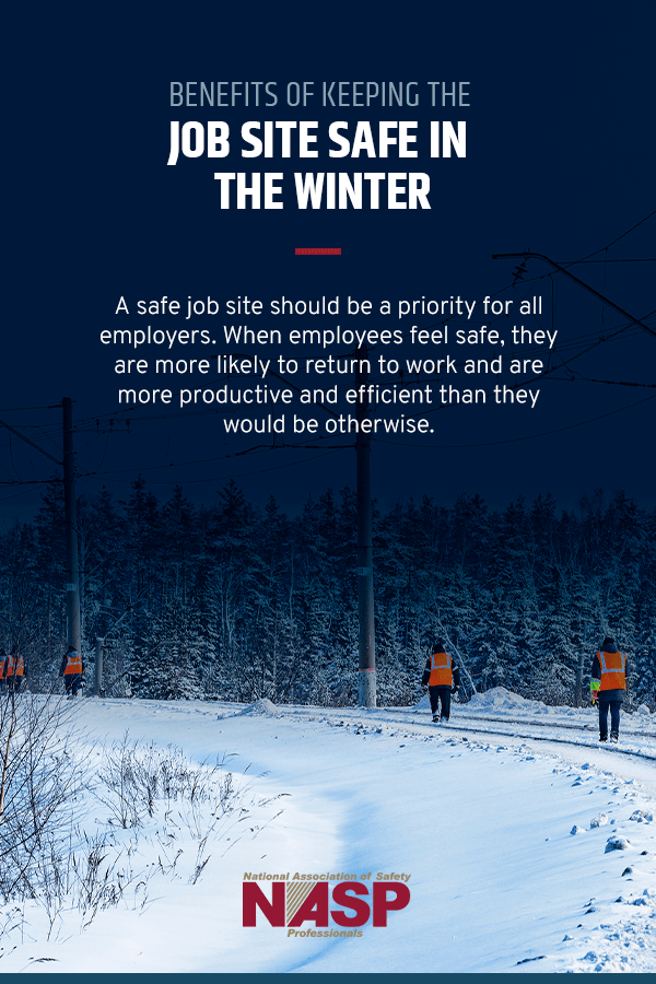 Benefits of Keeping the Job Site Safe in the Winter