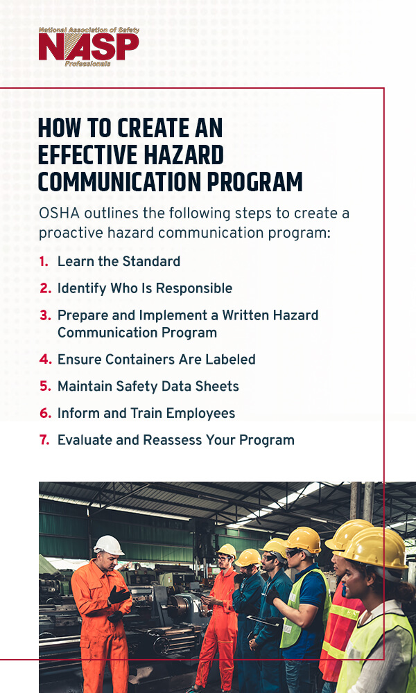 How to Create an Effective Hazard Communication Program