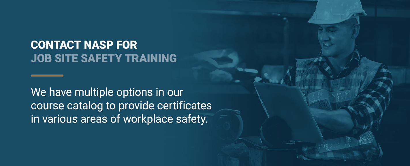 Contact NASP for Job Site Safety Training