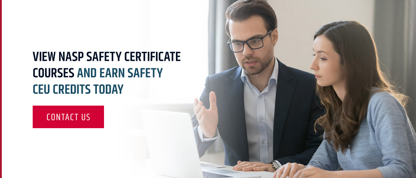 View NASP Safety Certificate Courses and Earn Safety CEU Credits Today