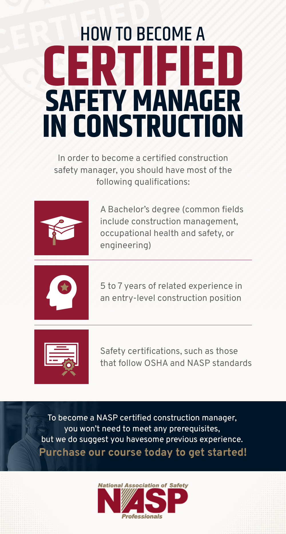 How to Become a Certified Safety Manager in Construction