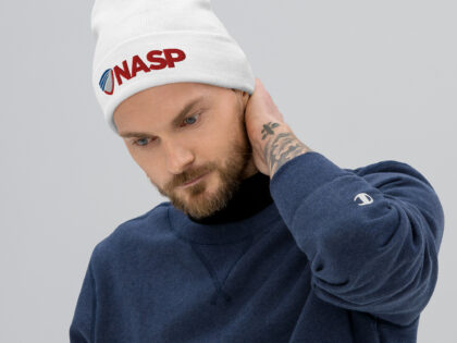 NASP Embroidered Beanie