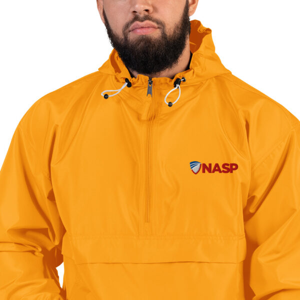 Embroidered Champion Packable Jacket - Image 8