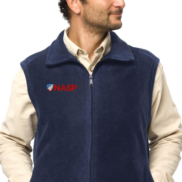 Men’s Columbia fleece vest - Image 5